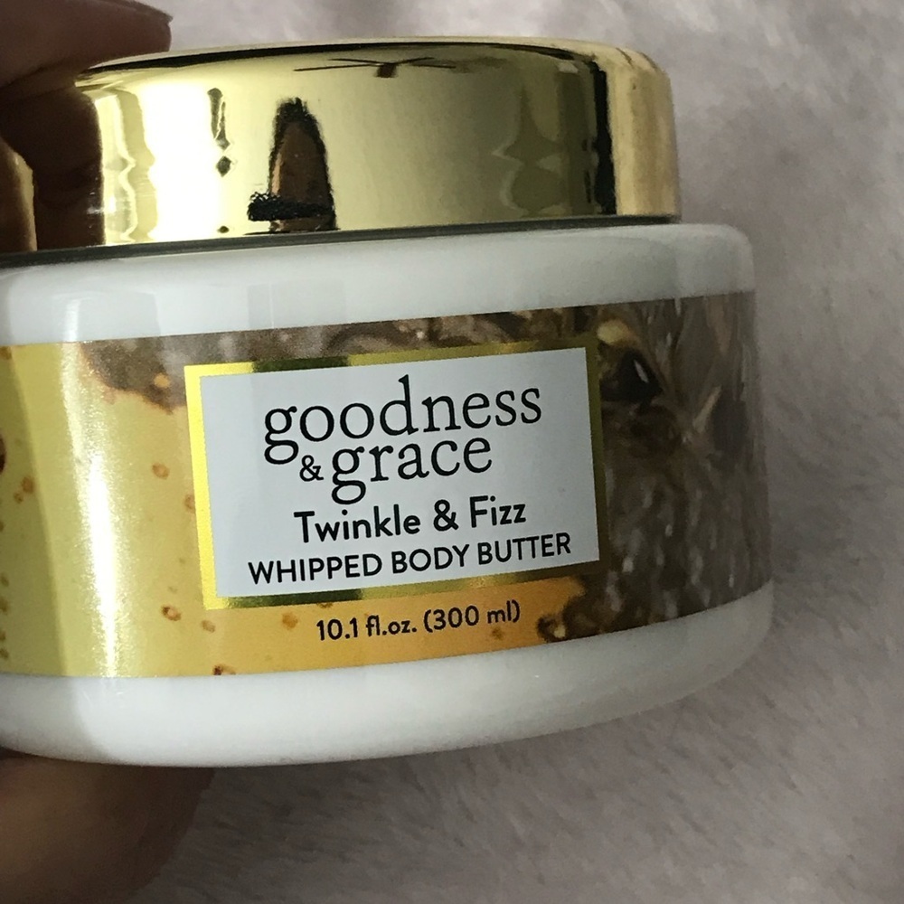 Goodness & Grace Twinkle & Fizz Body Butter 10.1 oz (300 ml) Open/ Never Worn